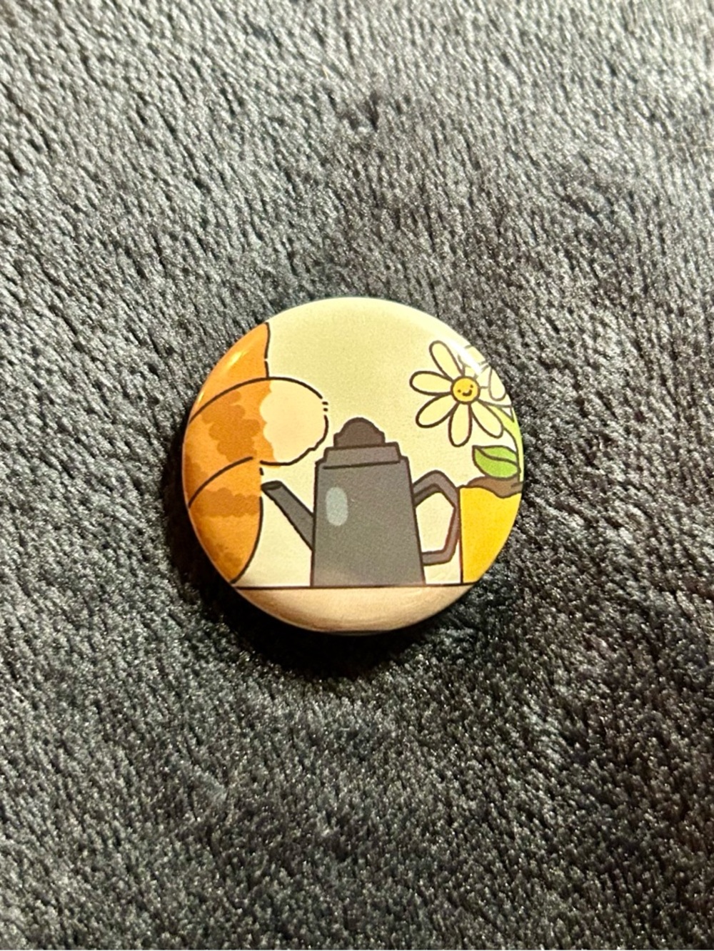 Cozy Cat & Books Button Set Upcycled Bookmark Pins 1.25in - Picture 7 of 9